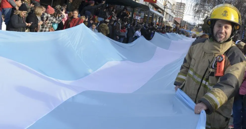 Postales de una jornada con la “argentinidad al palo”
