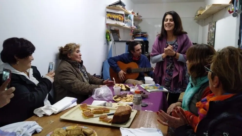 Se reunieron referentes de espacios barriales para planificar actividades y acompañarse