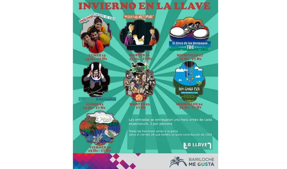 Estas vacaciones vuelven los shows infantiles a La Llave