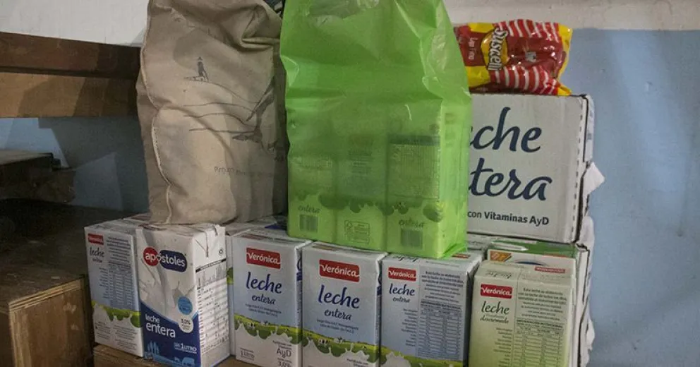 La gente colaboró y los alimentos llegarán a “Ojos de Cielo”
