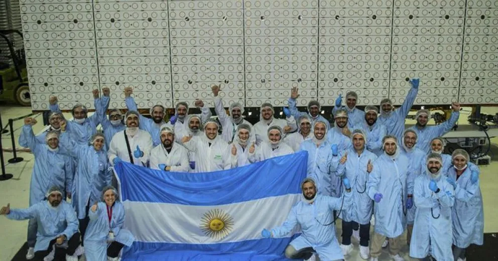 El primer ensayo del SAOCOM 1B fue exitoso