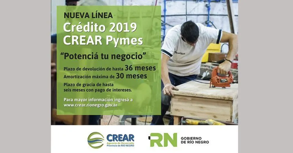 CREAR: pequeñas y medianas empresas accedieron a líneas de financiamiento