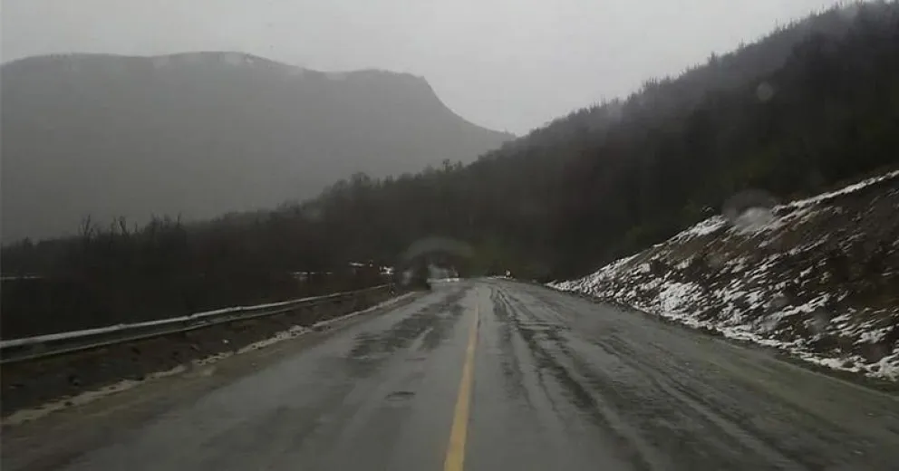 Parte de Rutas Nacionales de la zona andina