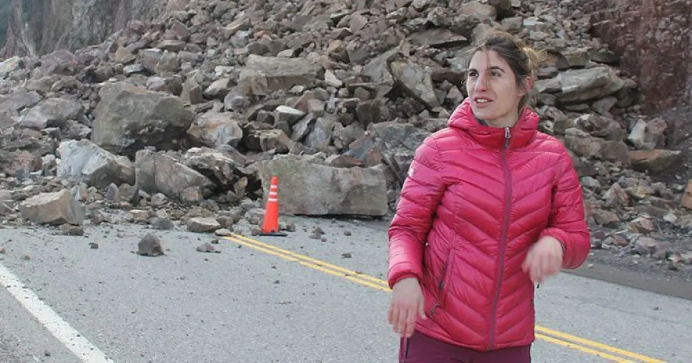 Ruta 40: se podría habilitar el paso vehicular en media calzada