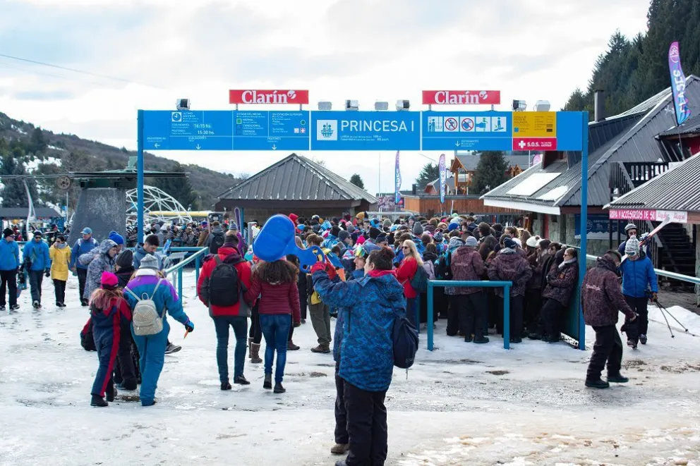 En julio, los turistas gastaron un promedio de 4.700 pesos por día en Bariloche