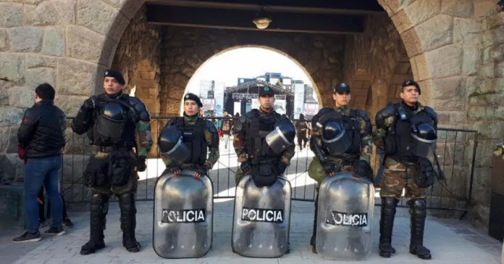 Más de 150 policías trabajaron en el operativo de la Fiesta Nacional de la Nieve