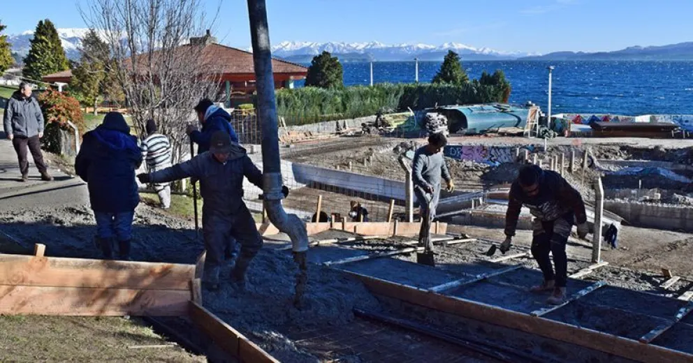 Ecotasa: Avanzan las obras en el Skate Park