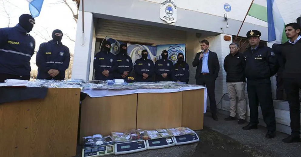 Operativo antidrogas más grande de la historia en Río Negro: más de 36 kilos de cocaína incautados