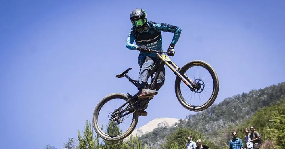 Gonzalo Serenelli logró un quinto puesto que lo clasificaría para la Enduro World Series Pro 2020