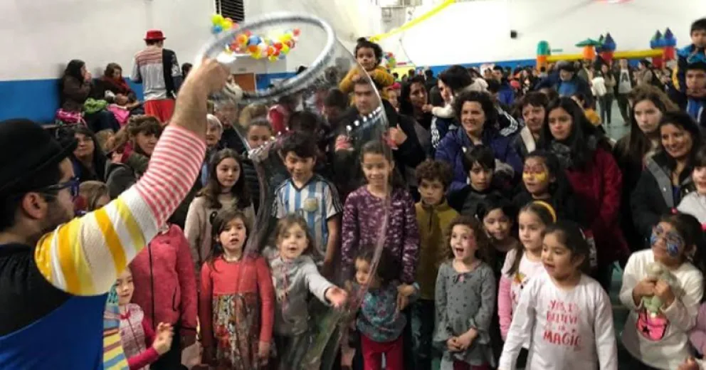 Dina Huapi también celebró el Día del Niño