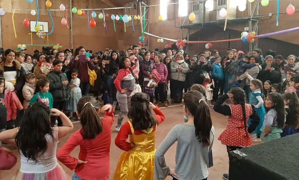Niños y niñas festejaron su día en el barrio Virgen Misionera