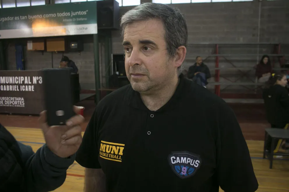 Pancho Navarro: “El básquet infantil sigue creciendo mucho en nuestra ciudad”