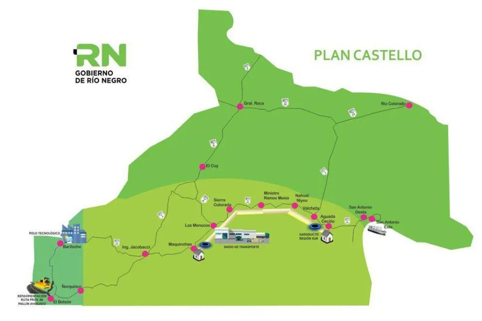 Desarrollo productivo: eje fundamental de las obras del Plan Castello en la Región Sur y Andina