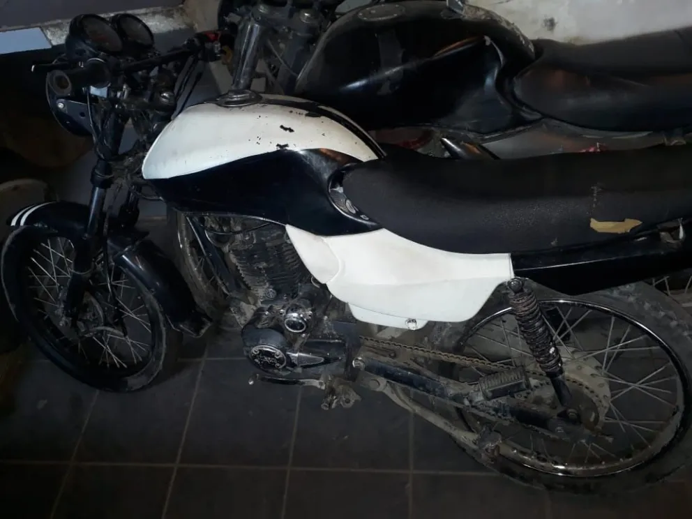 Recuperaron una moto robada hace dos meses