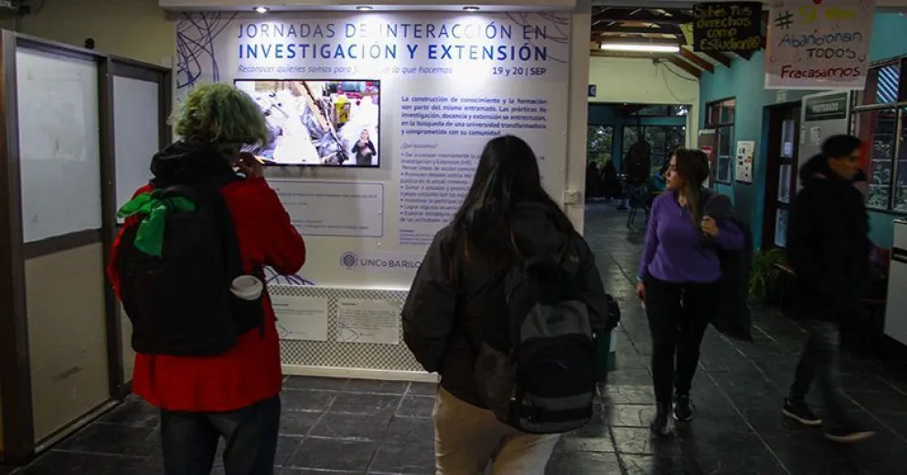 Están en marcha las Jornadas de Investigación y Extensión UNCo Bariloche