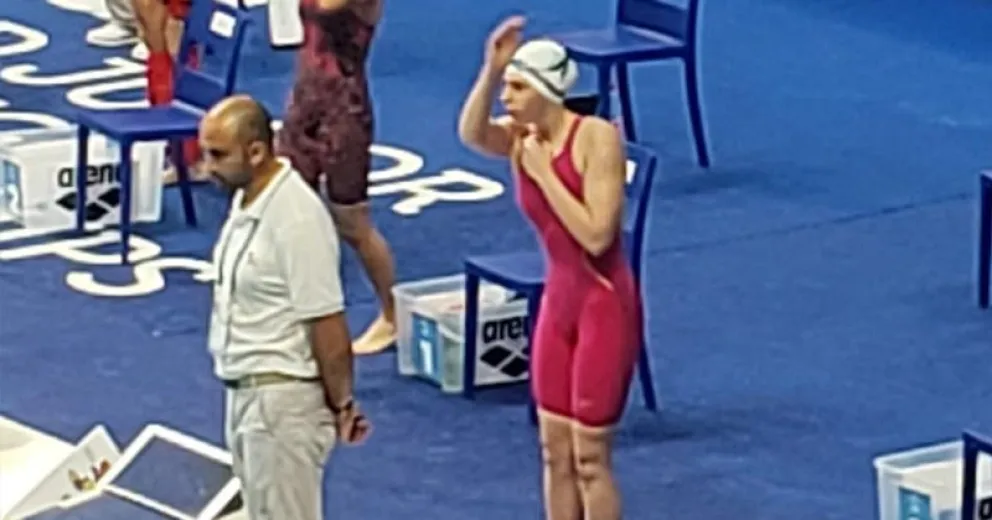 En la última prueba, Anna se metió entre las 11 en los 1.500 metros libres