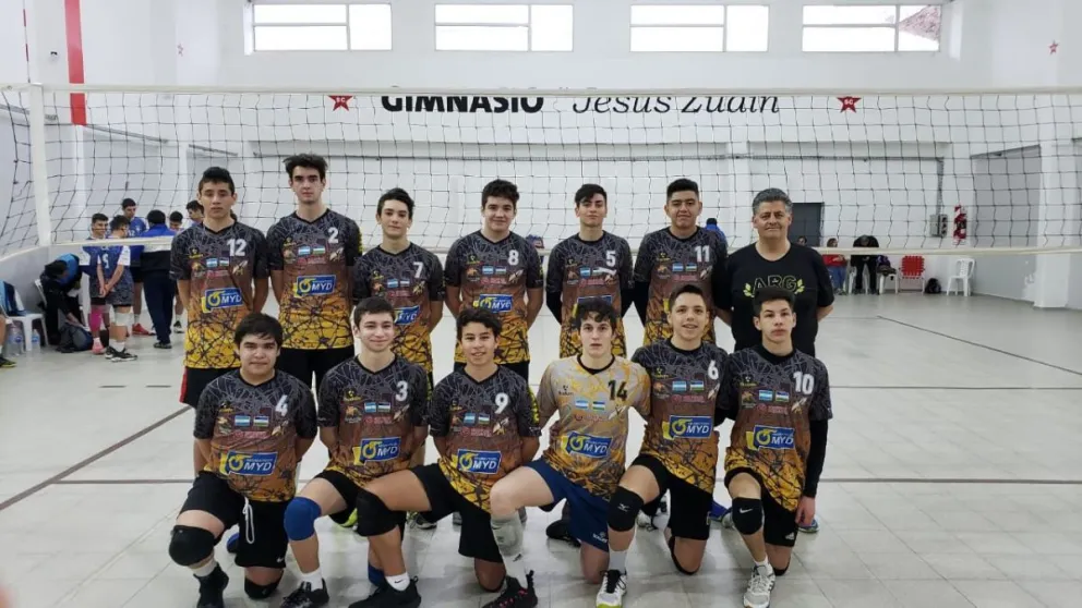 El vóley federado local logró un gran subcampeonato en el Norpatagónico