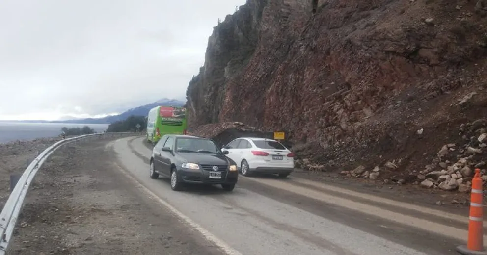 Desde el sábado se encuentran habilitados ambos carriles en la zona de Brazo Huemul