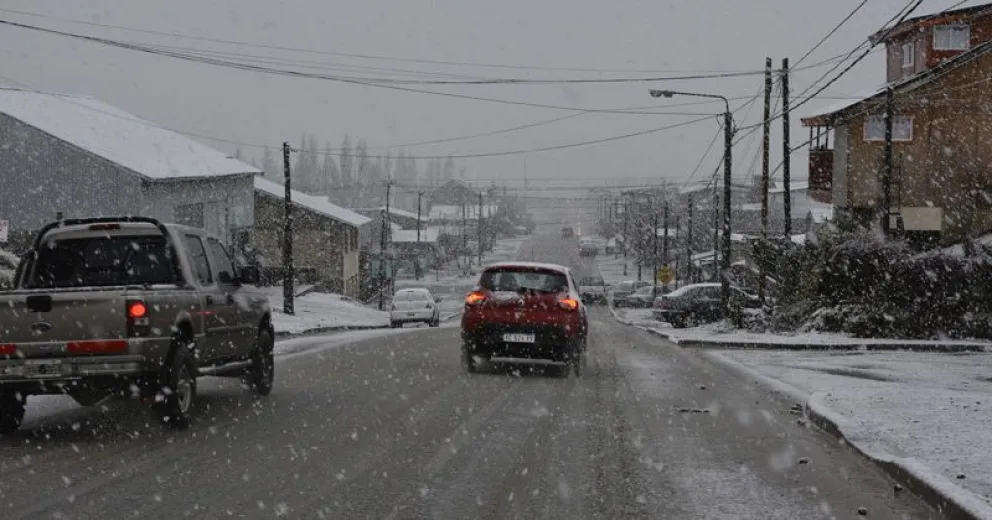 Otra nevada cubre la ciudad