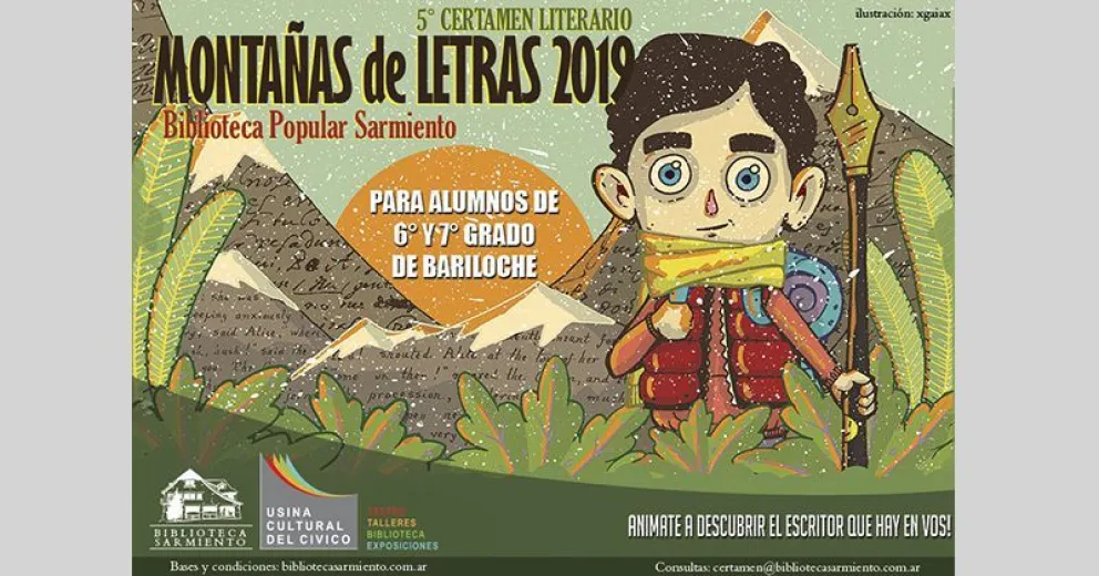 La Biblioteca Sarmiento convoca a escribir Montañas de Letras