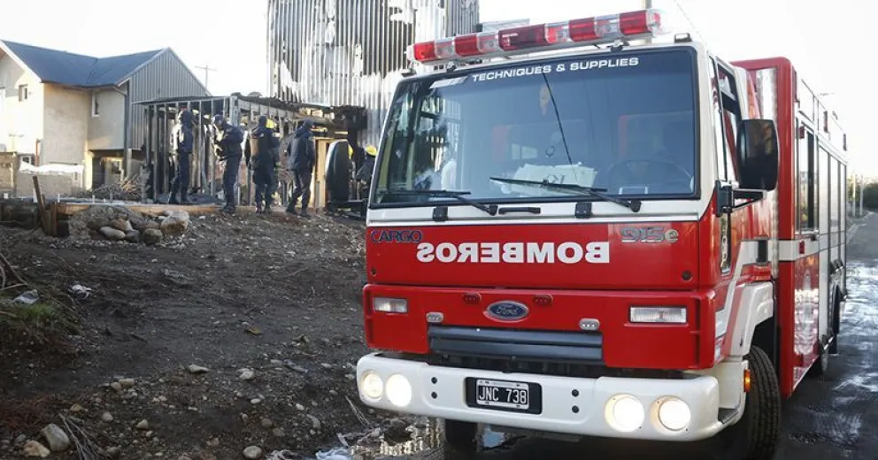 Momentos de tensión vivió una familia por incendio de su vivienda