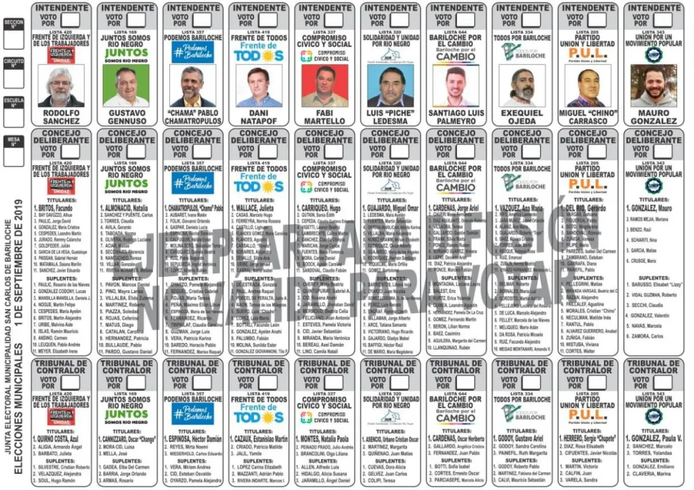 Así será el cierre de campaña de cada uno de los candidatos a intendente