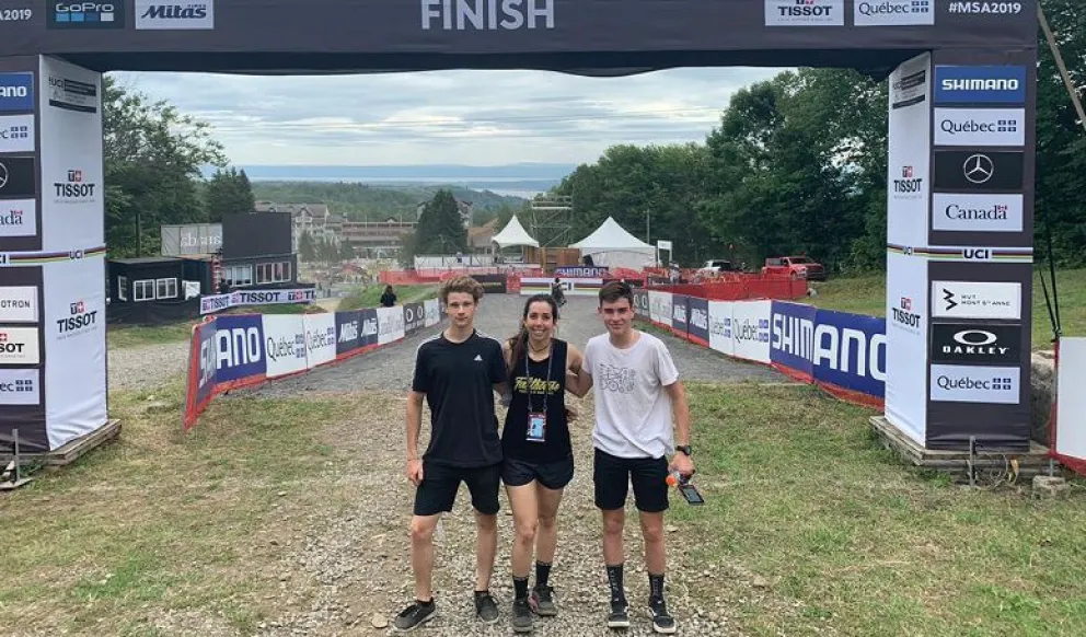 Facundo Descalzo se prepara para competir en el Mundial