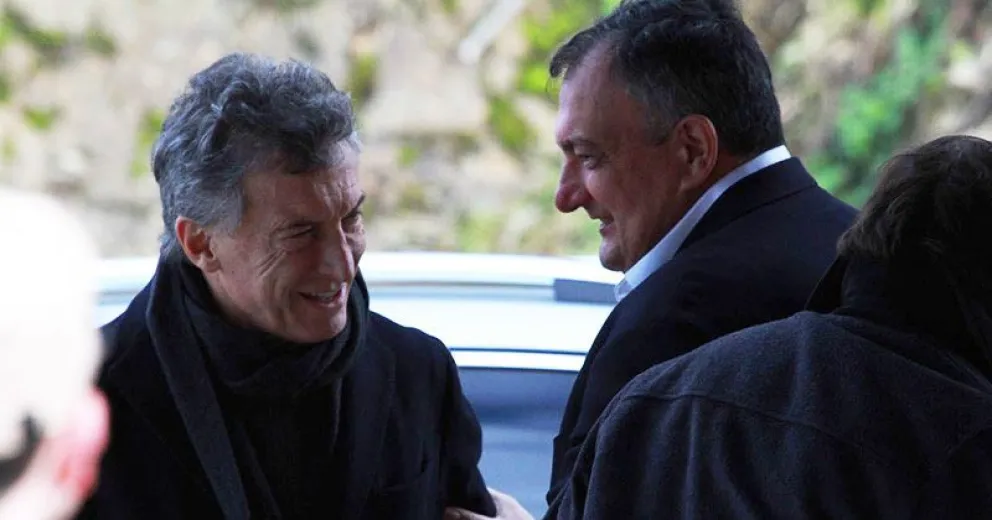 Mauricio Macri felicitó a Gustavo Gennuso por la continuidad de su gestión