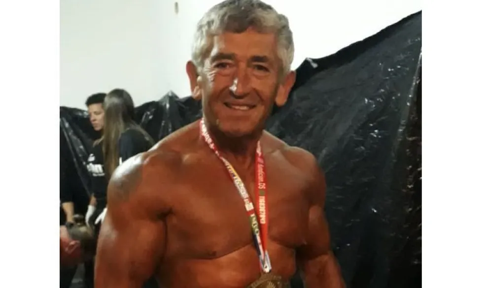 Darío Loncón se coronó campeón sudamericano de fisicoculturismo Por Martín Leuful