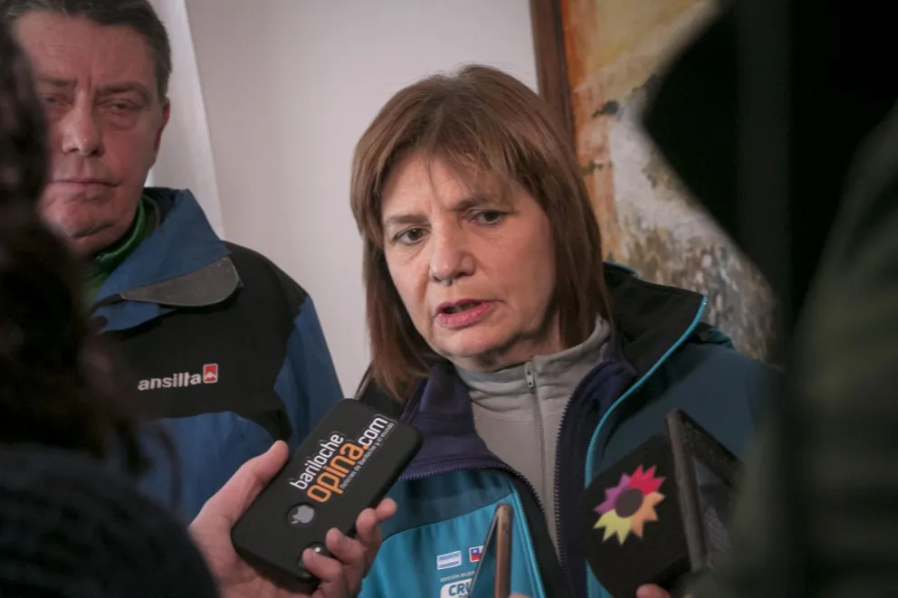 Bullrich en Bariloche: “Echazú no está procesado, nunca fue llamado a indagatoria, nunca fue acusado de nada”