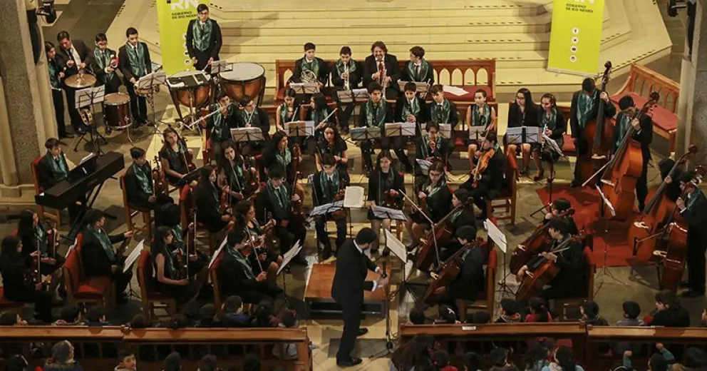 El Encuentro Orquestal Juvenil llenó de acordes la Región Andina