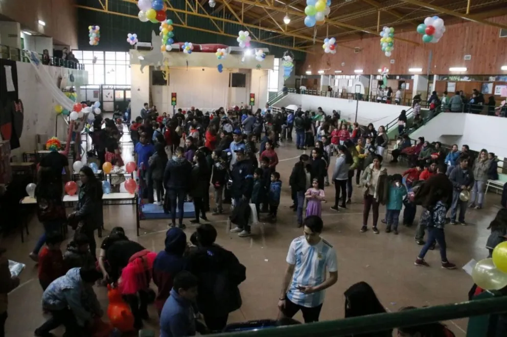 Cientos de familias disfrutaron de los festejos del Día del Niño