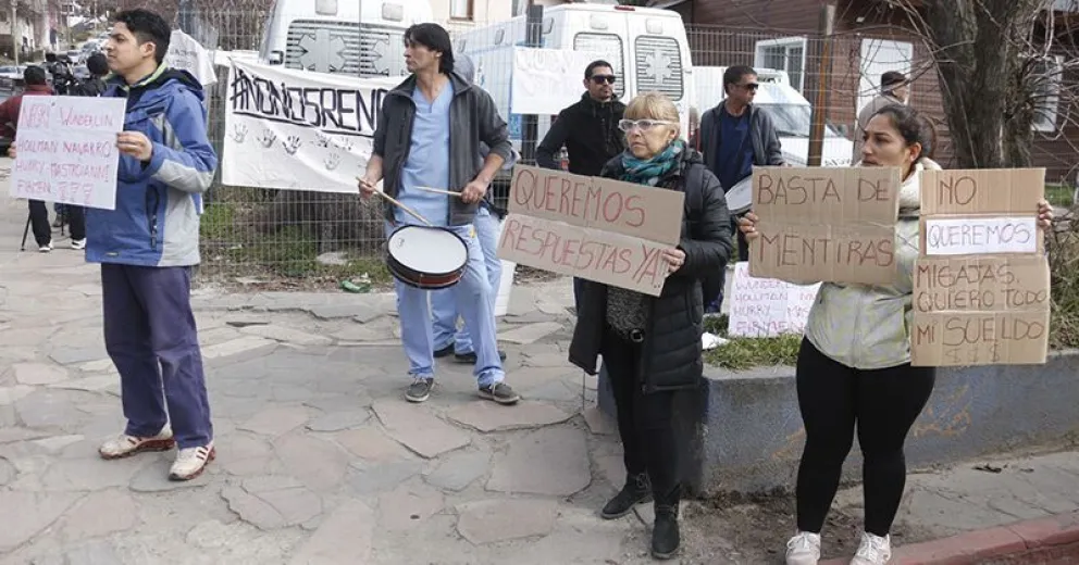 Nueva manifestación de los trabajadores del Sanatorio Del Sol