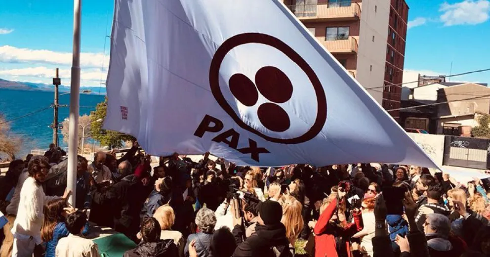 En el Día Internacional de la Paz la bandera permanecerá en el Centro Cívico