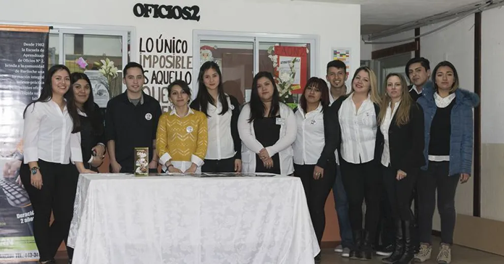 “Tener un lugar propio”, el deseo en la Escuela de Oficios al cumplir 37 años
