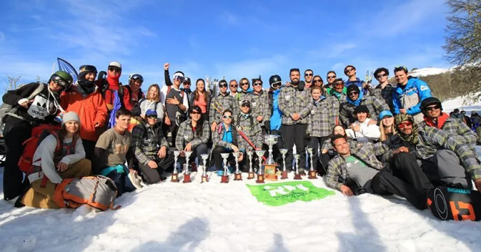 Por cuarta vez consecutiva, Río Negro es campeón de los Juegos Nacionales de Invierno