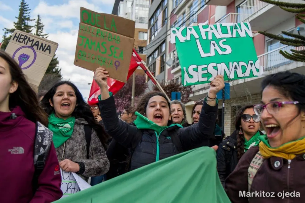 Marcha para pedir la despenalización del aborto