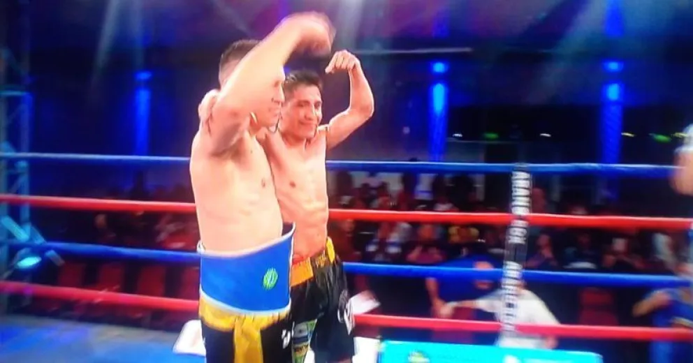 Saúl Hunchul cayó por KO técnico en su búsqueda del título argentino