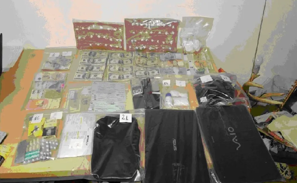 Secuestraron cocaína y 1,5 millones de pesos en un operativo antidroga