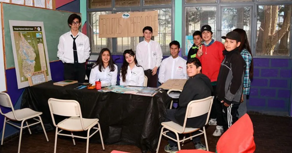 Excelente muestra de turismo de alumnos en la ESRN Nº 97