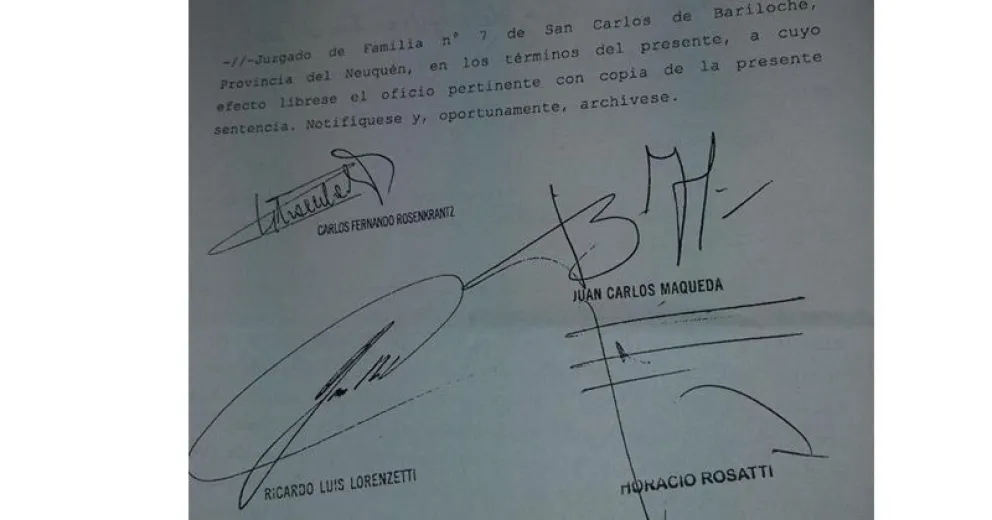 Un insólito error de la Corte ubicó a Bariloche en Neuquén