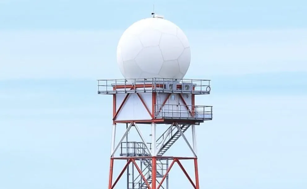 Construido por INVAP, ya funciona el radar meteorológico más austral del mundo   