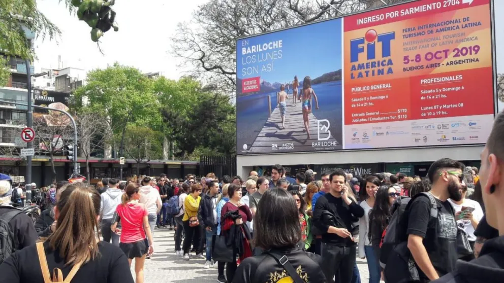 Bariloche en tamaño gigante dentro de la fisonomía porteña