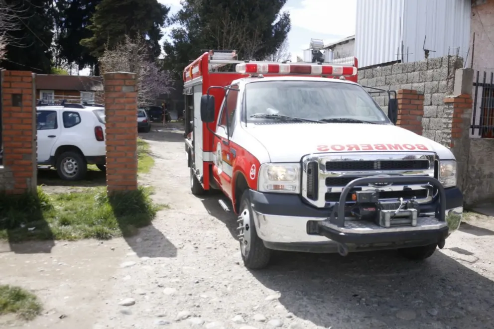 Principio de incendio en 9 de Julio y 25 de Mayo