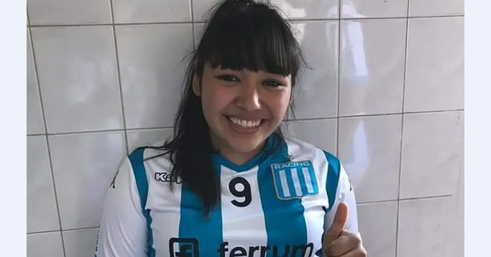 Florencia Antón: “el fútbol de acá es muy diferente al de Bariloche”