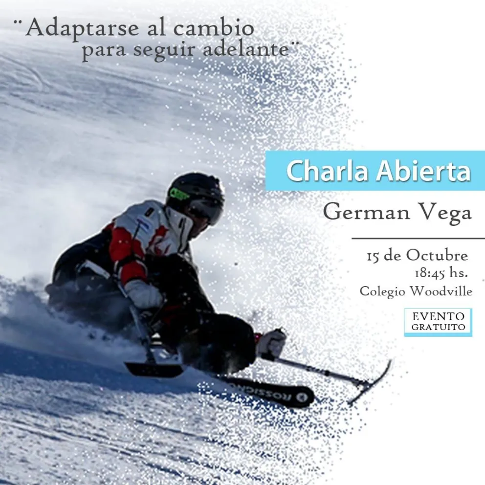 Germán Vega brindará charla motivacional