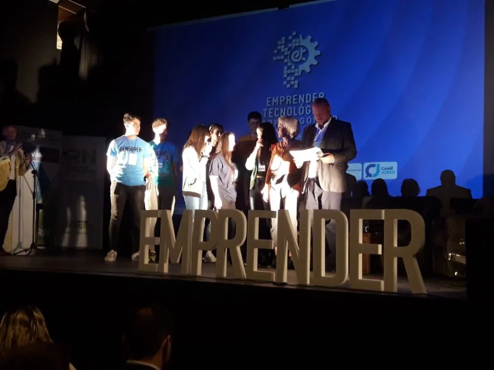 Alumnos del CET 28 ganaron en la categoría Emprendimiento Innovador