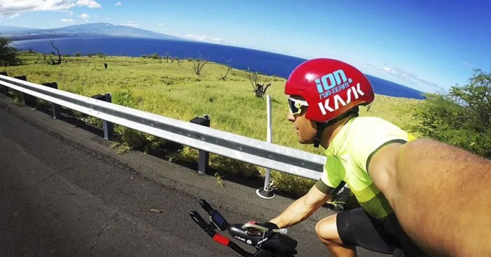 “Guille” García, entre los mejores 500 del Mundial de Ironman en Hawái