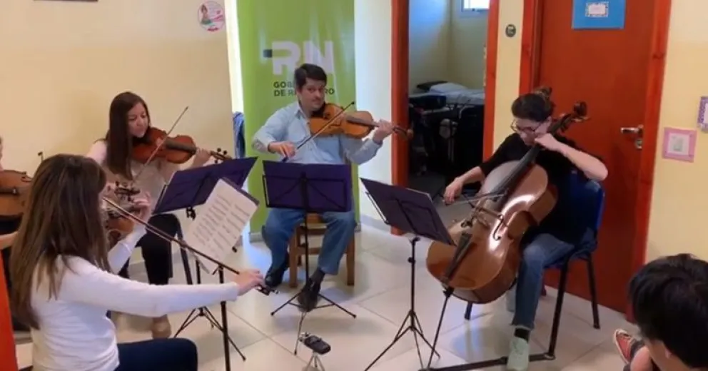 Brindarán conciertos en salas de salud de Bariloche