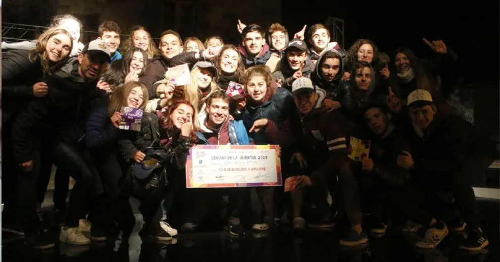 El quinto B del colegio Don Bosco  ganó en la Semana de la Juventud